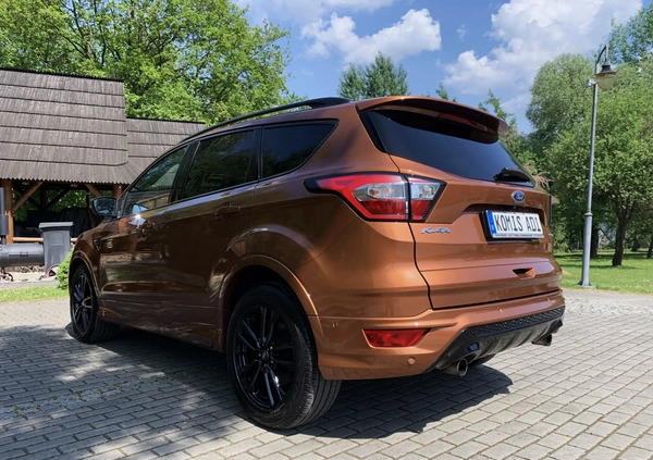 Ford Kuga cena 99900 przebieg: 89000, rok produkcji 2018 z Tolkmicko małe 781